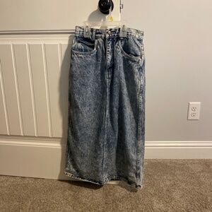 Vintage Diamond Wash Sergio Jean Skirt